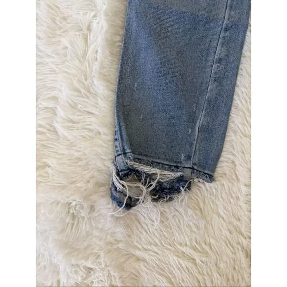 AMO JEANS size 24 BABE SWEET CHEEKS blue jean